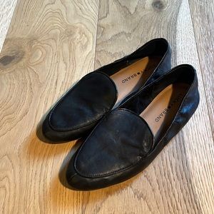 Lucky Brand Bellana flat women leather upper lightweight flat loafers shoes 7M